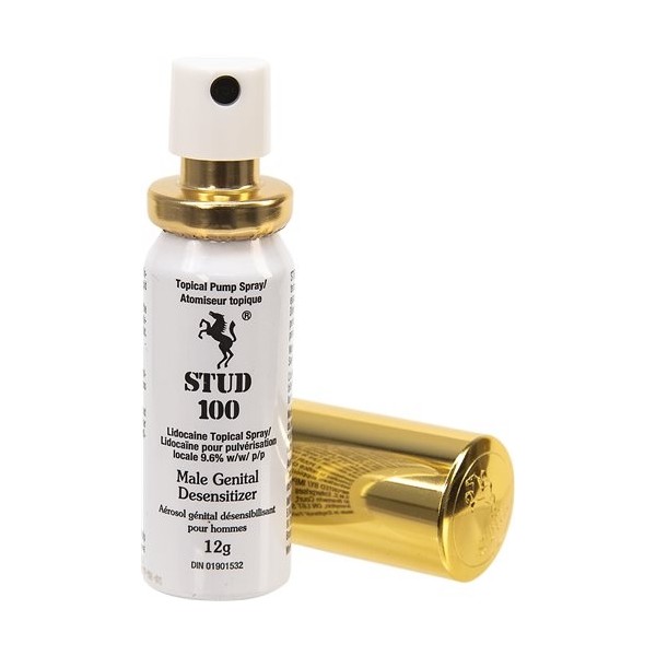 Stud 100 Spray geeft een lichte, maar effectieve verdoving die de