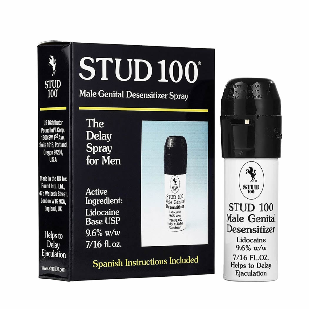 Stud 100 Delay Spray (imitatie met zwarte dop)